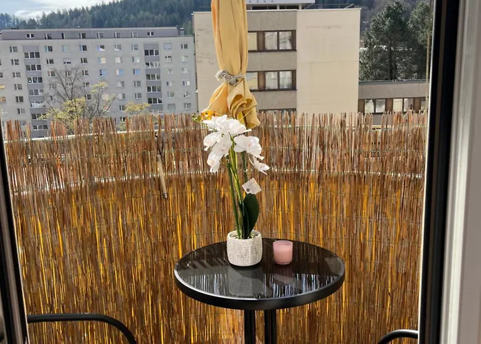 Bergblick Balkon Bruck An Der Bruck an der Mur